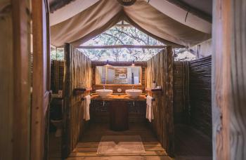 Authentic Safari Tent at Camp Xakanaxa 